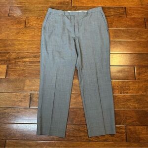 Versace Virgin Wool Puppytooth Dress Pants